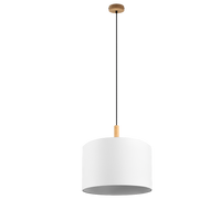 Lampada a sospensione, legno, naturale, 40x150x40 cm, Korba
