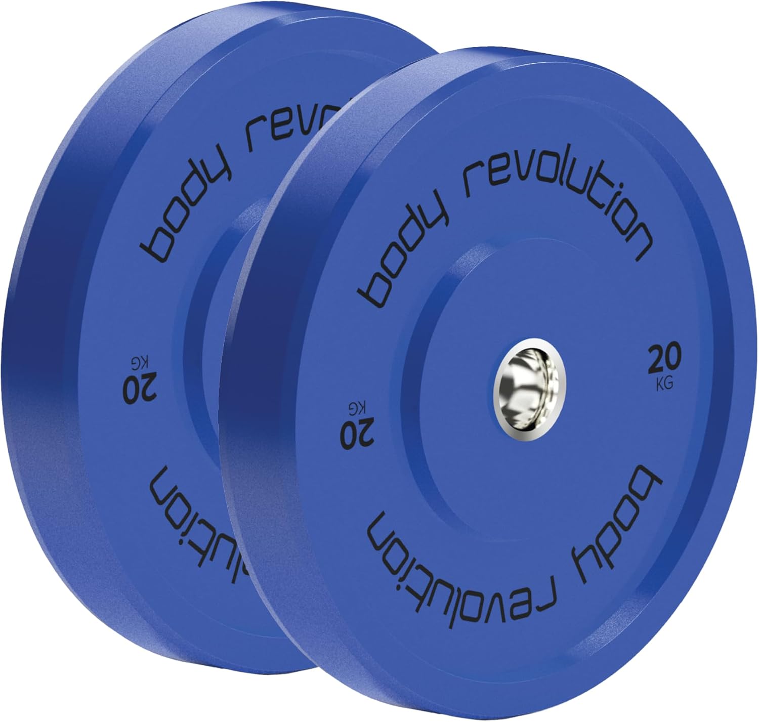Bumper Plates olimpici blu 2 x 20 kg – Body Revolution