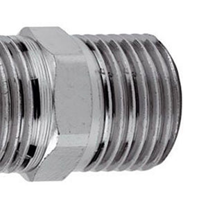 Viti doppie ridotte ottone cromo