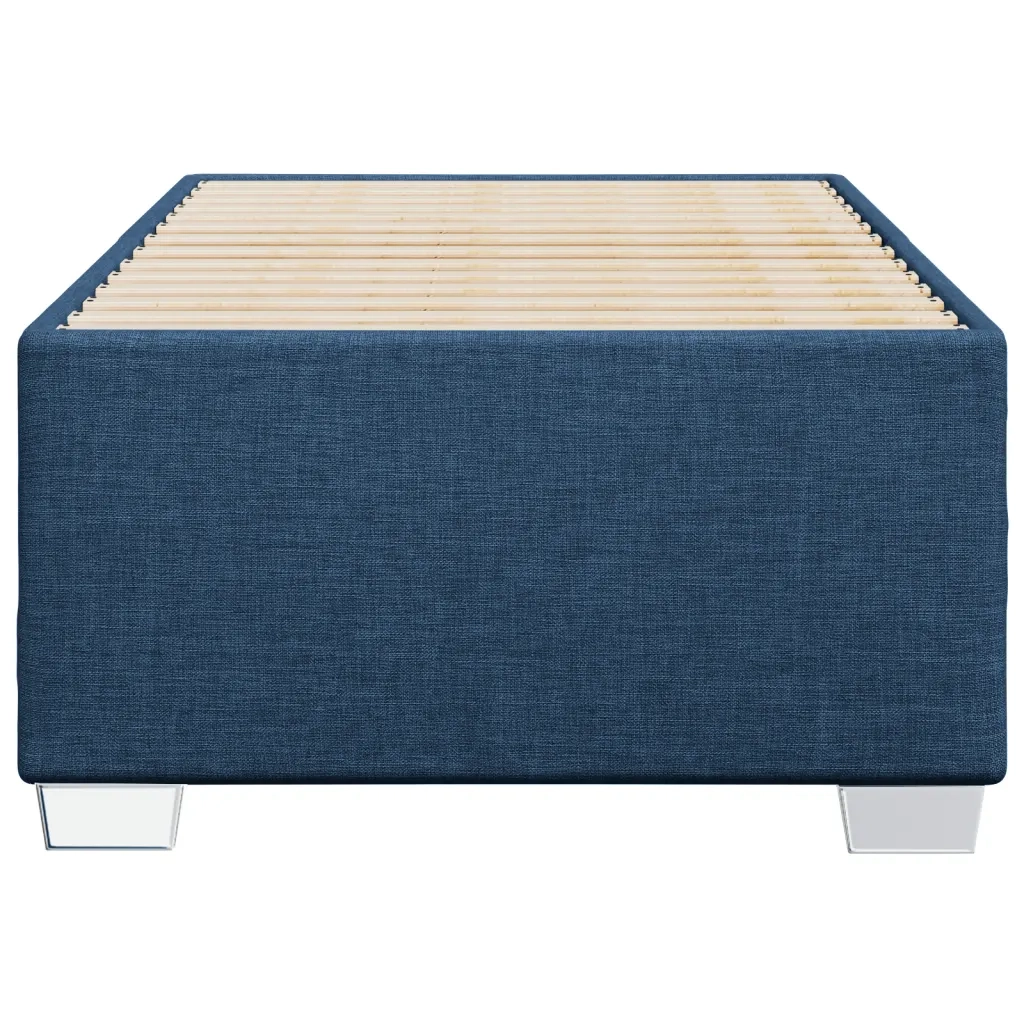 Giroletto senza Materasso Blu 90x200 cm in Tessuto 3284449