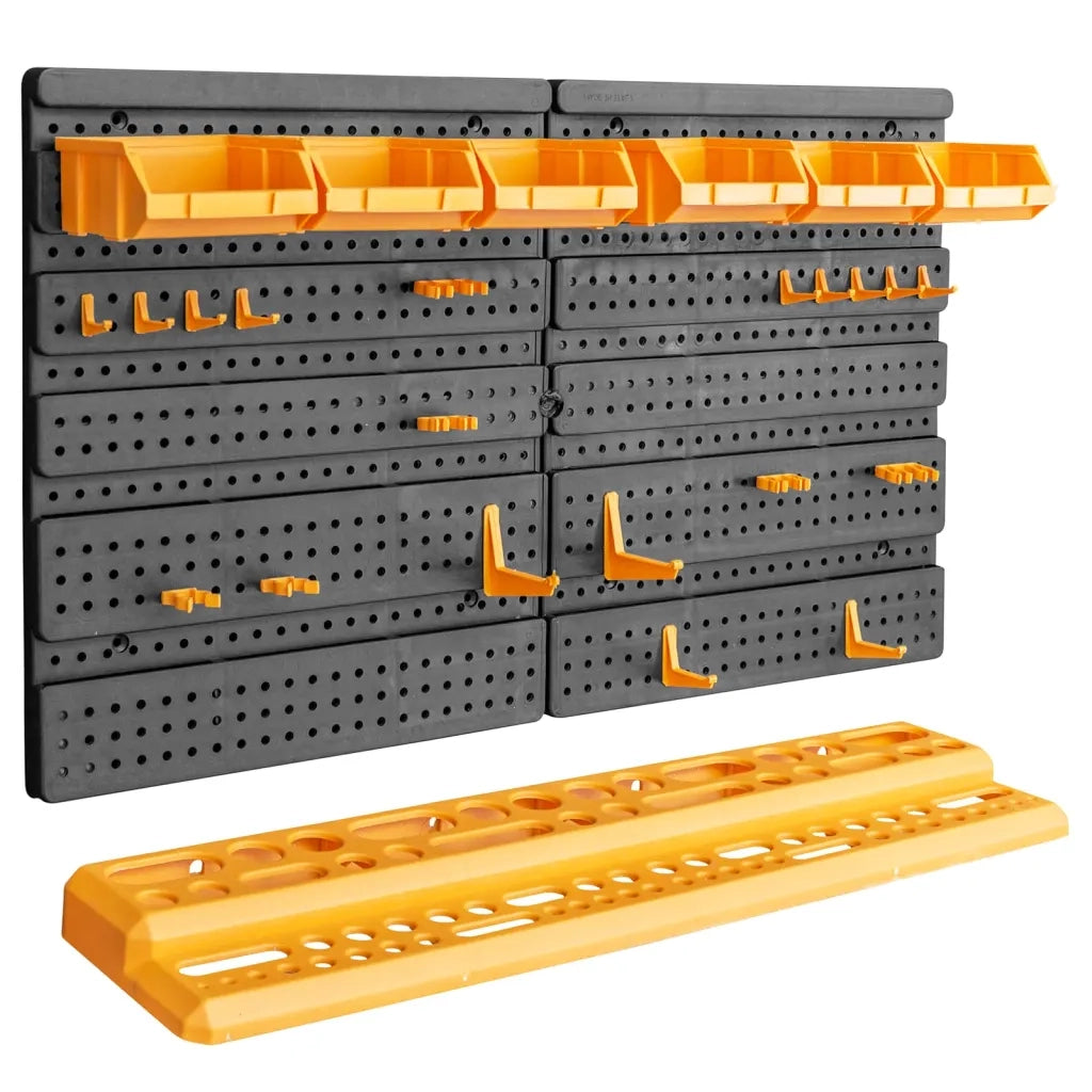 Porta Attrezzi da Parete 646x385 mm 26 Portautensili in PP cod mxl 11995