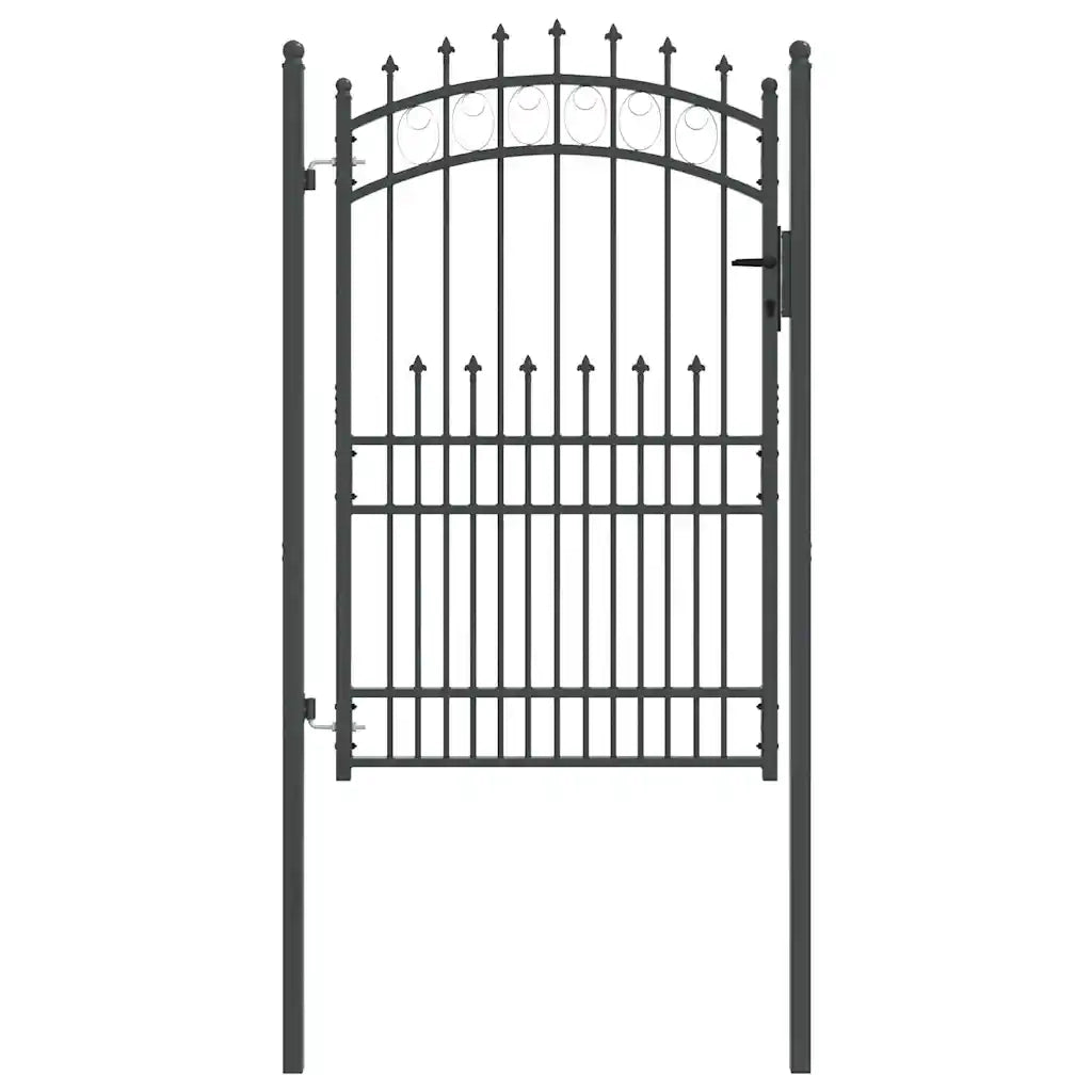 Cancello della recinzione con punte EMMEN 200 x 100 cm