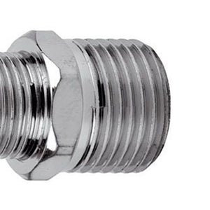 Viti doppie cromate ridotte con 7 filetti