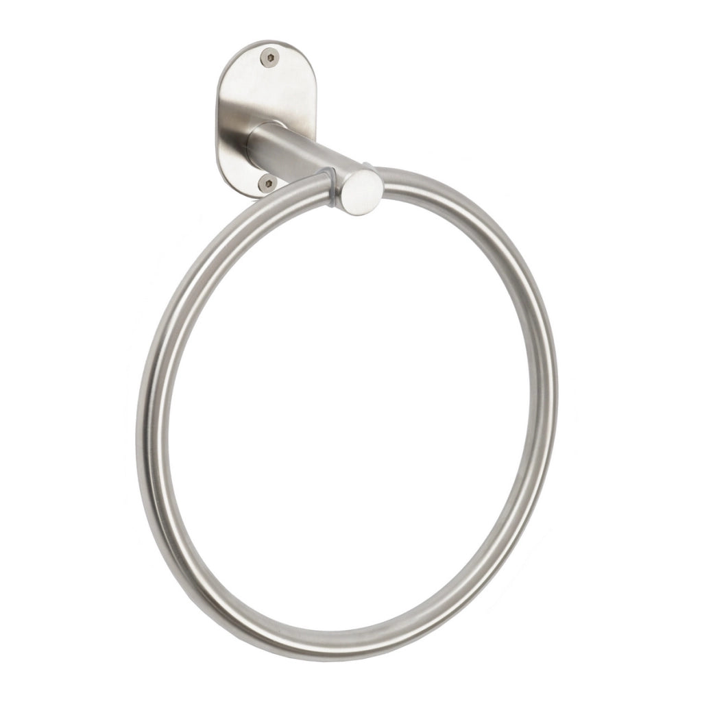 PORTA ASCIUGAMANI AD ANELLO MOD. BLIZZ SPAZZOLATO- Spazzolato 19xh.22,6x7,7- METAF- pezzi 1