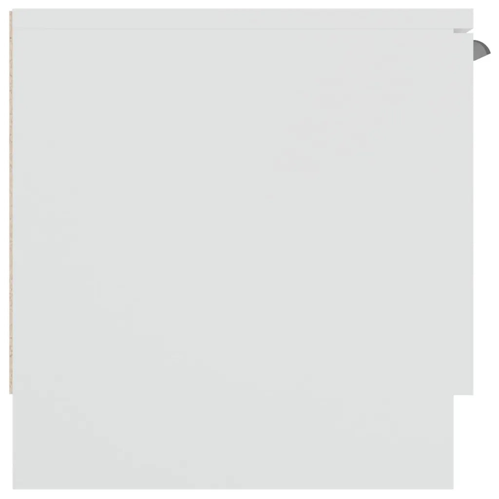 Mobile Porta TV-Credenza TV Bianco 102x35x36,5 cm in Legno Multistrato