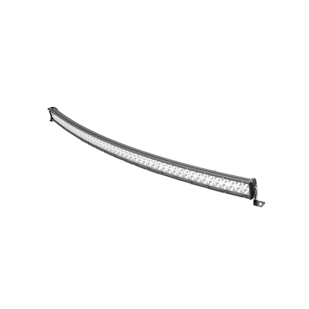 Lampada/proiettore LED tipo barra curva, 300W, 9-60V, 100 LED, 6000K, 1300x65 mm, Breckner Germany