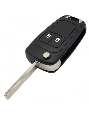 GUSCIO PER CHIAVE AUTO OPEL/CHEVROLET 'HU100ARS2' 2 Bottoni