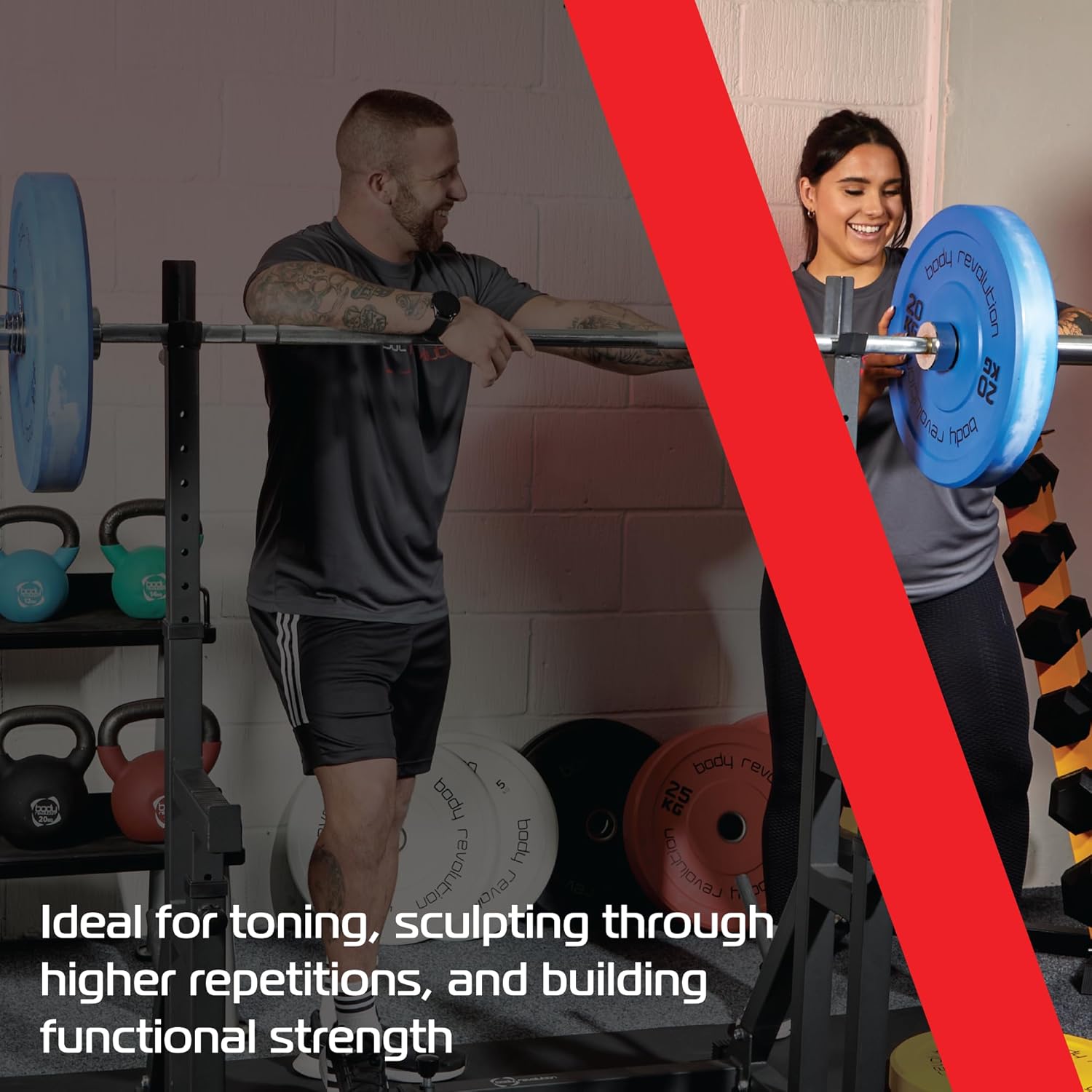 Bilanciere olimpico 122 cm per dischi da 2”