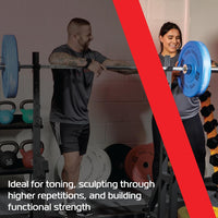 Bilanciere olimpico 122 cm per dischi da 2”