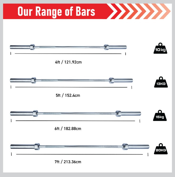Bilanciere 213cm, 250kg, con molle