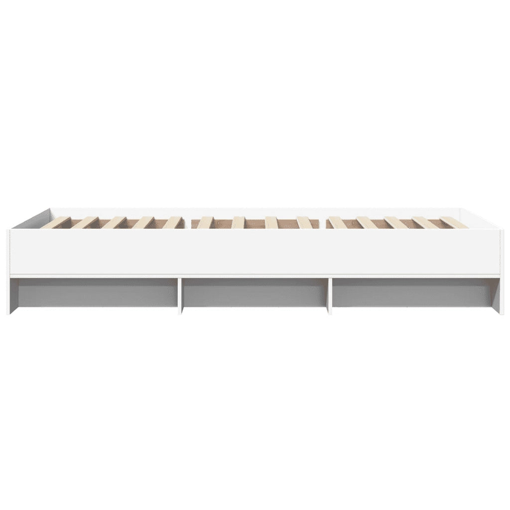 Giroletto-Struttura Letto Bianco 75x190 cm in Legno Multistrato 149953