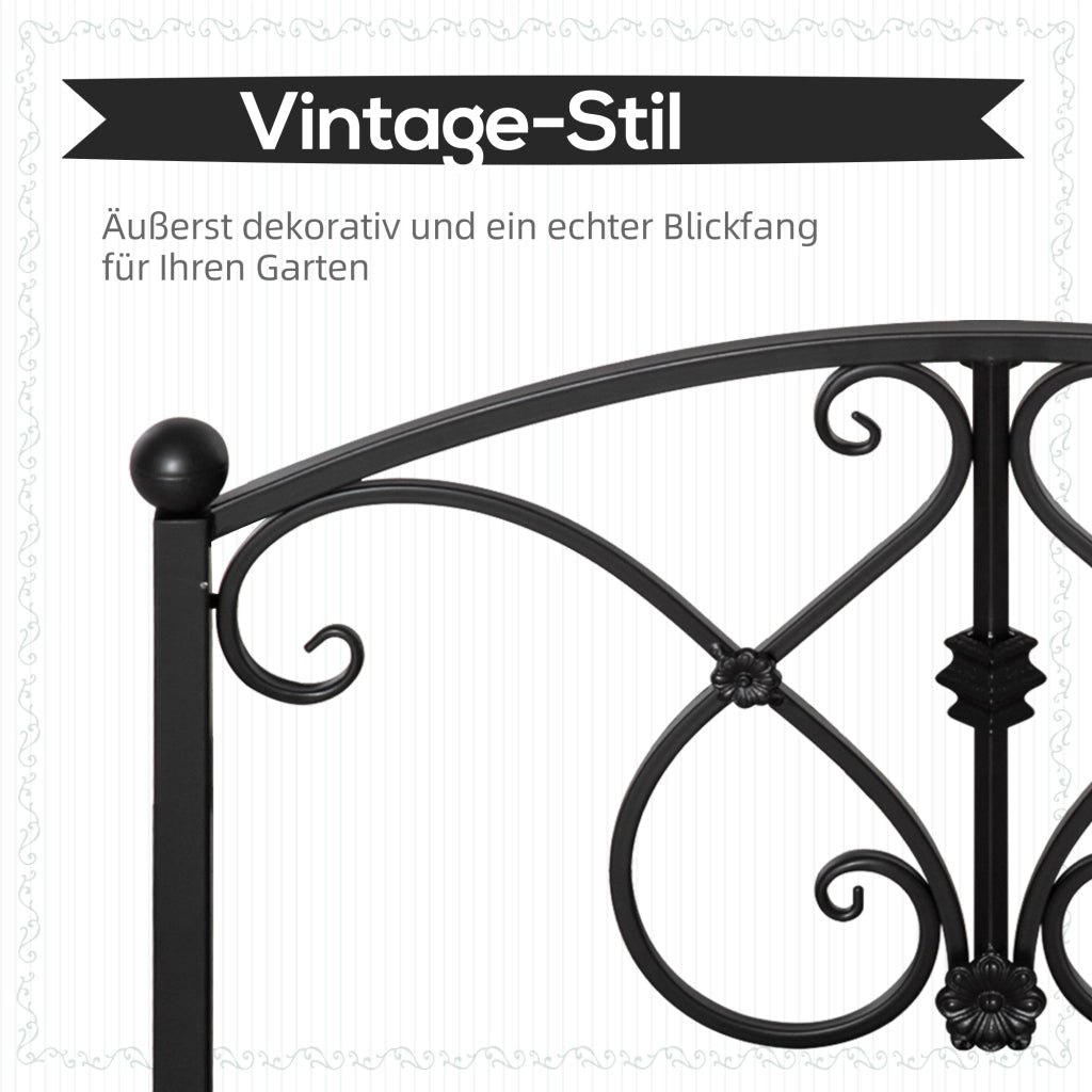 Ponticello Giardino ¨C zephmum ¨C 102x48x49 cm Nero