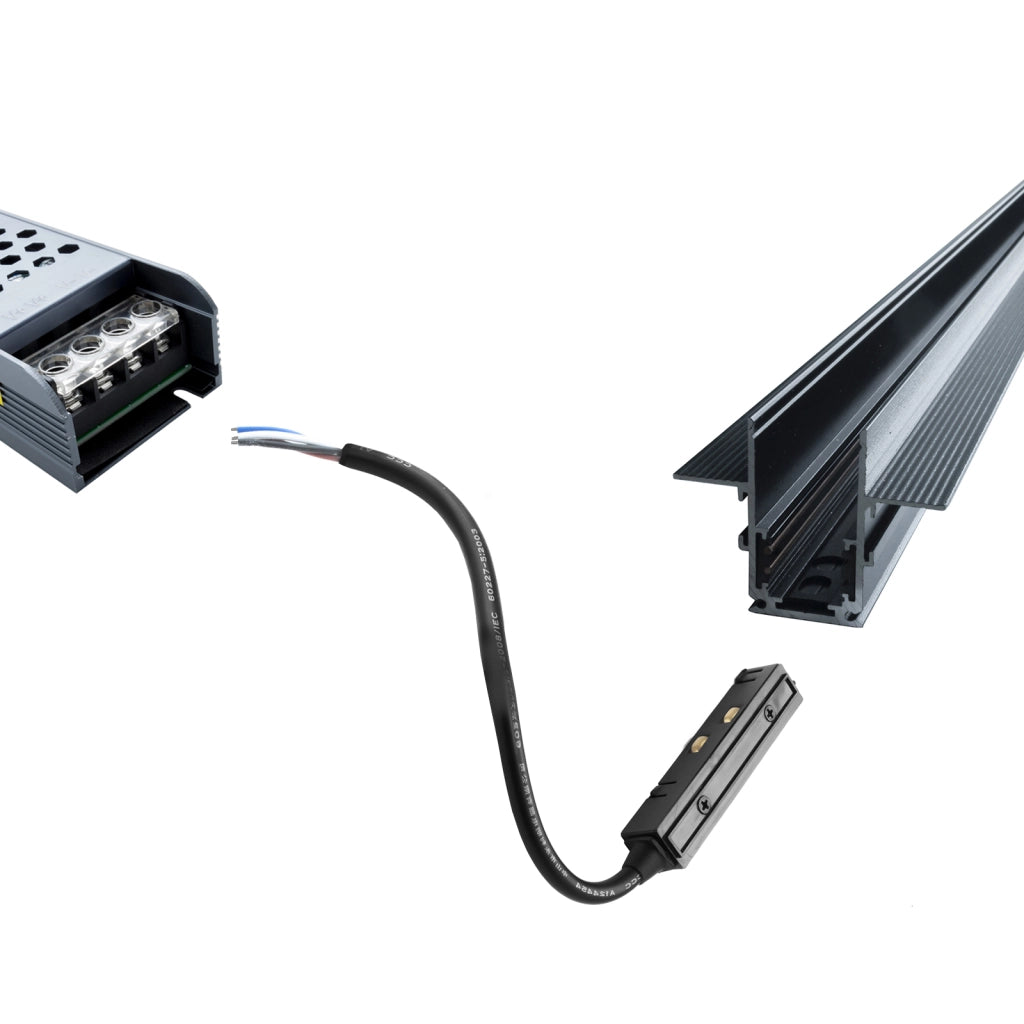 Connettore adattatore alimentatore esterno cavo alimentazione binario track magnetico 48V