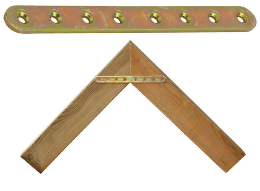 piastra diritta acciaio tropicalizzato mm 4,0x20x312 cod:ferx.3015