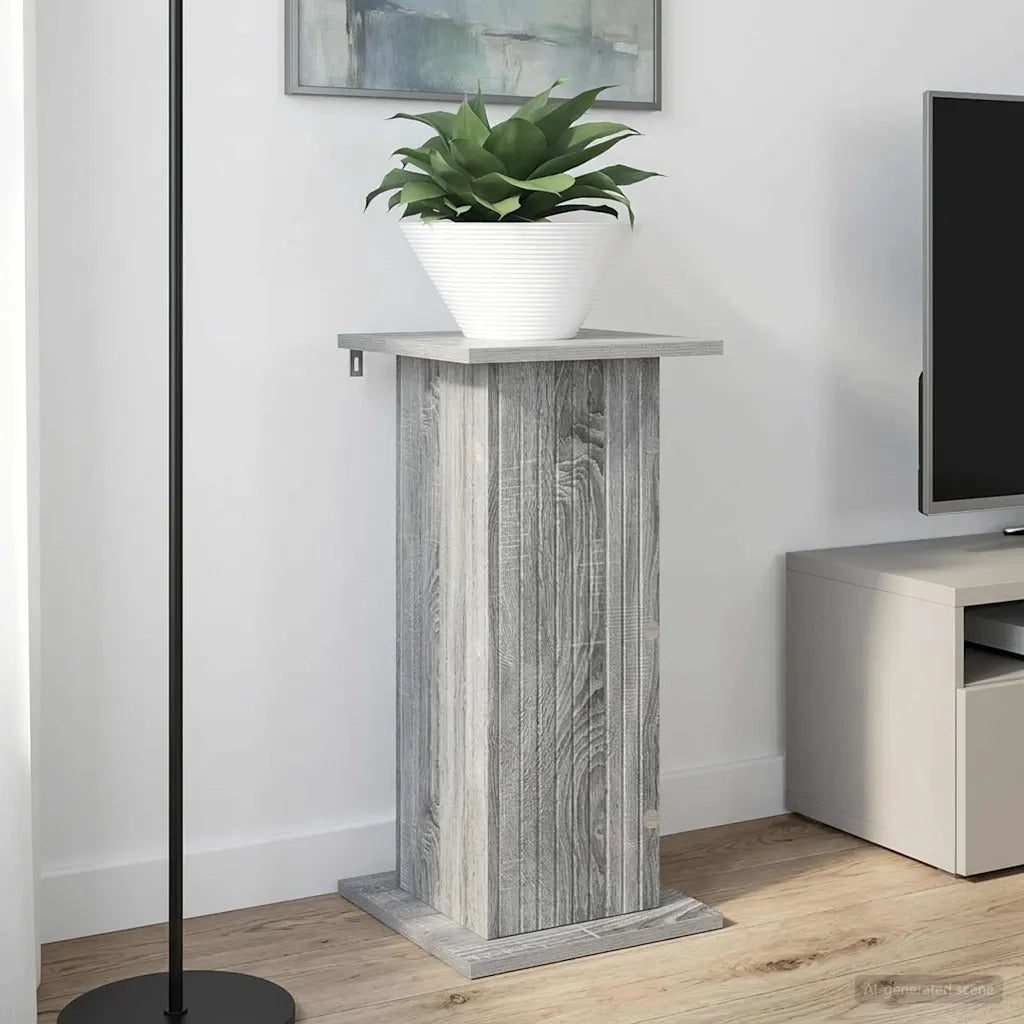 Supporto per piante 2 pcs Grigio Sonoma 30,5 x 30 x 60,5 cm