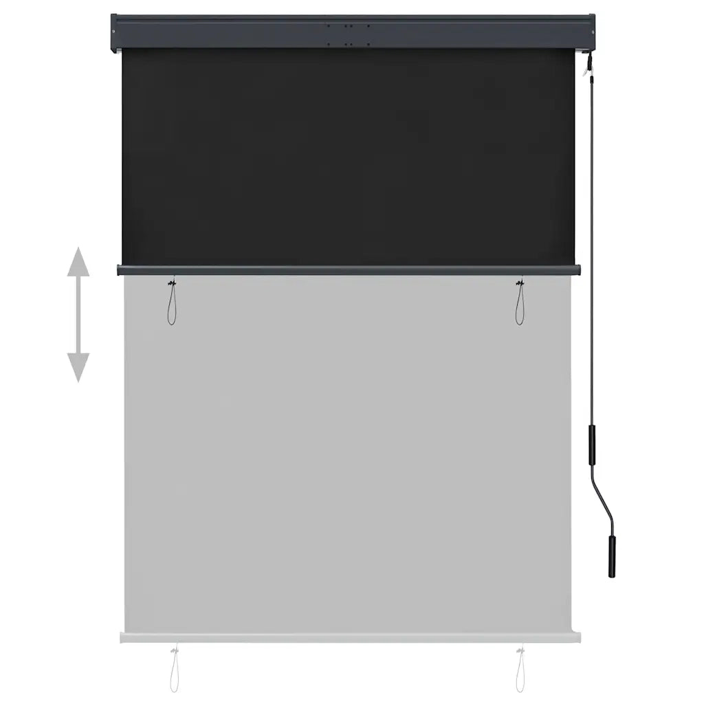 Tenda a Rullo per Esterni 120x250 cm Antracite cod mxl 68310