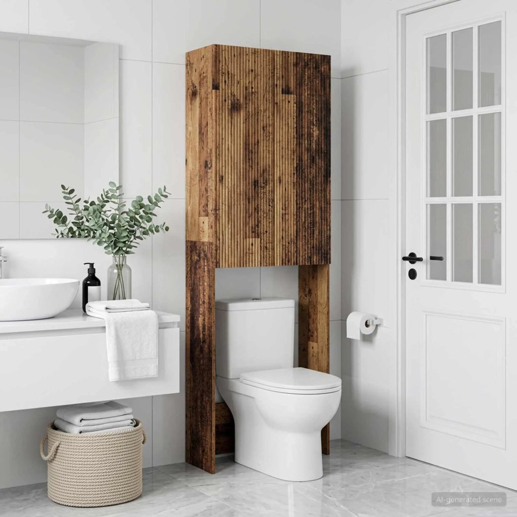 Mobile Bagno ARNHEM Legno antico 66 x 25,5 x 190 cm 896703