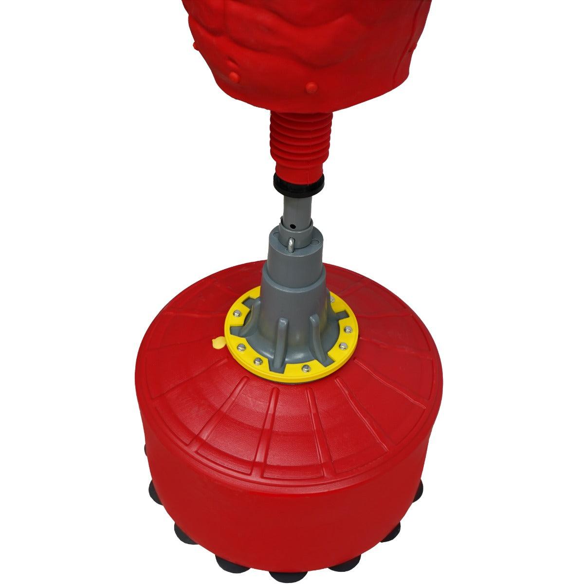 Manichino da boxe autoportante Grande Rosso 175cm Arti marziali Boxe Allenamento