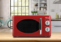 GIRMI FORNO A MICROONDE CON COTTURA COMBINATA COLORE: ROSSO