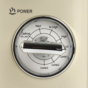 GIRMI FORNO A MICROONDE CON COTTURA COMBINATA COLORE: CREMA