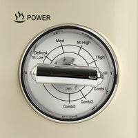 GIRMI FORNO A MICROONDE CON COTTURA COMBINATA COLORE: CREMA