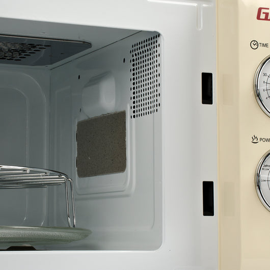 GIRMI FORNO A MICROONDE CON COTTURA COMBINATA COLORE: CREMA