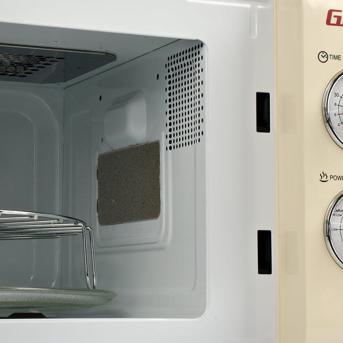 GIRMI FORNO A MICROONDE CON COTTURA COMBINATA COLORE: CREMA