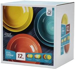 SERVIZIO DA TAVOLA 12 PEZZI TIPIKA