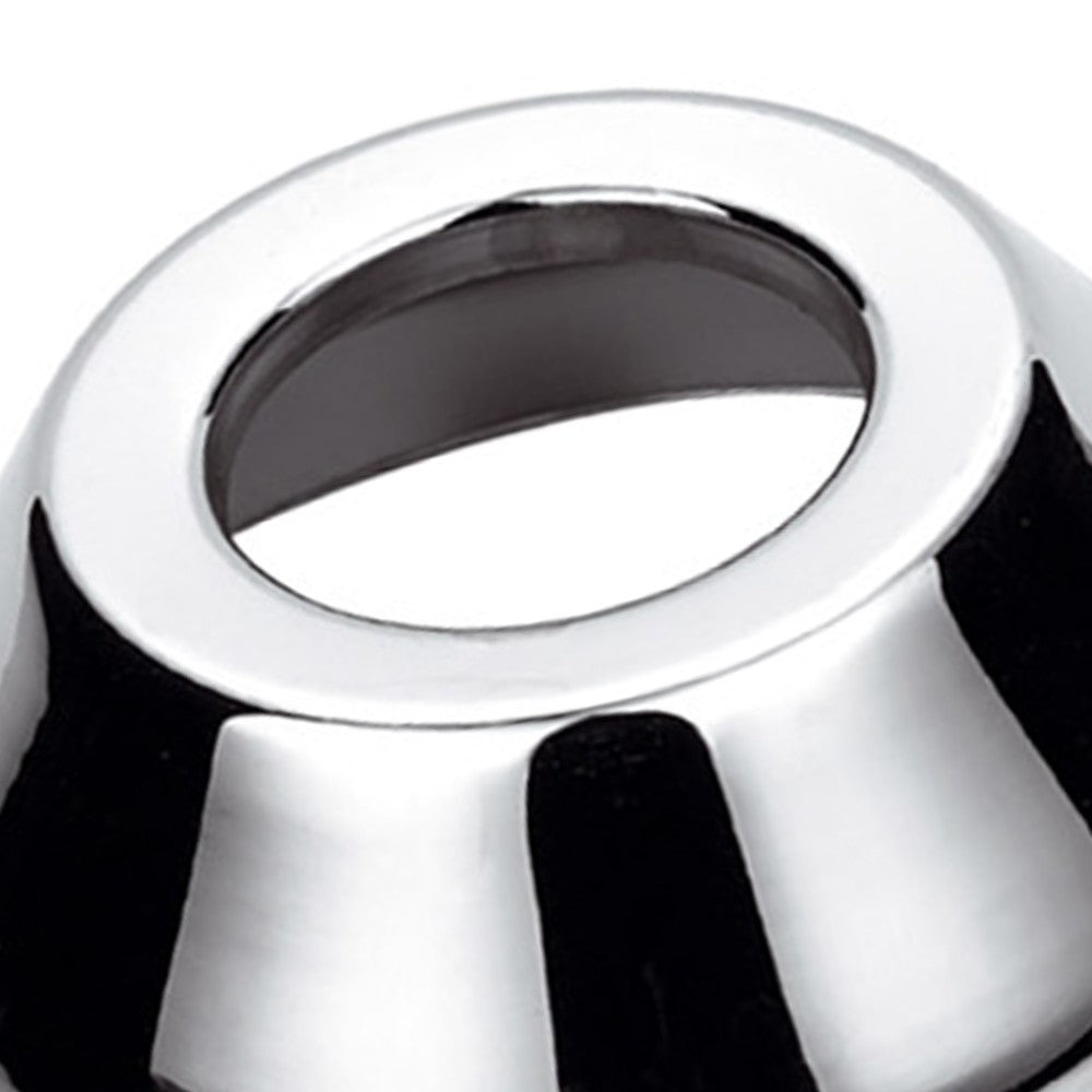 Rosone a mure in ottone cromato