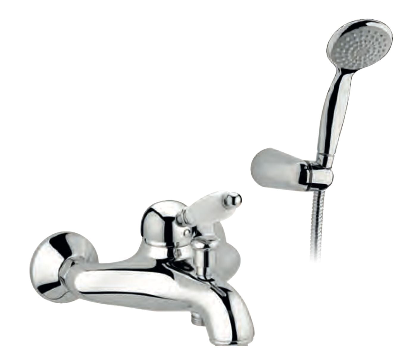 Miscelatore per vasca vintage