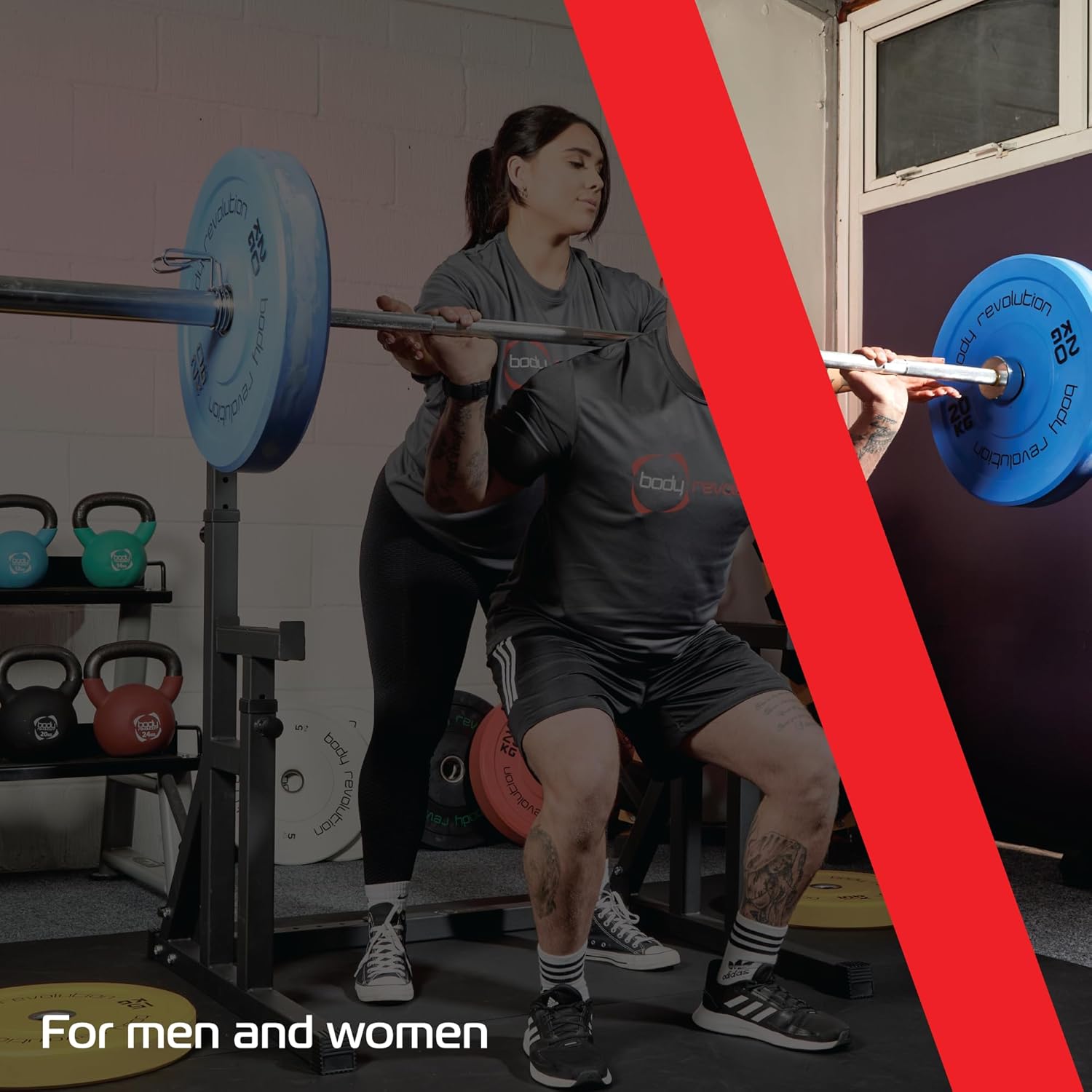 Rack per Squat 250 kg – regolabile e robusto