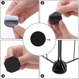 Valora Recinto pieghevole per animali domestici nero - Recinto per piccoli animali