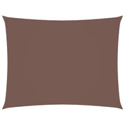 Parasole a vela | Telo Ombra | Vela da ombra Oxford Rettangolare 3x4,5 m Marrone