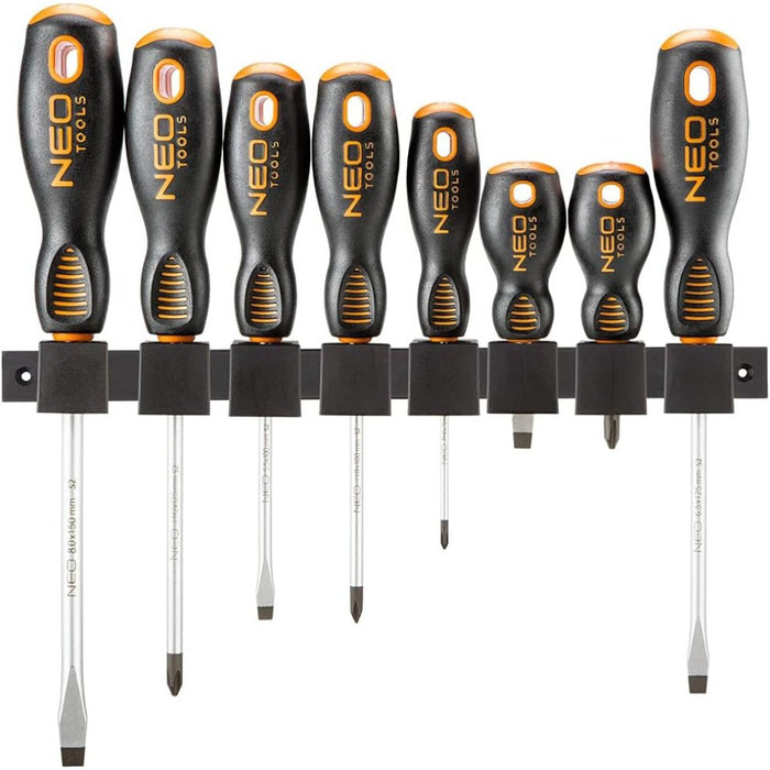 Topex 04-207 set giraviti 8 pezz zzi con supporto