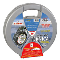 CATENE DA NEVE DISEGNO A ROMBO SPESSORE 9MM MISURA 50