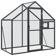 Voliera Antracite 179x100x185 cm in Alluminio CFW4605726