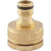 PRESA A RUBINETTO OTTONE + INNESTO RAPIDO STARS - 1/2-3/4F- 10 pezzi