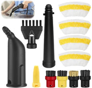 Set di Accessori per Stommatore da 12 pezzi - Inclusi Estensione del Fusto e Diverse Setole