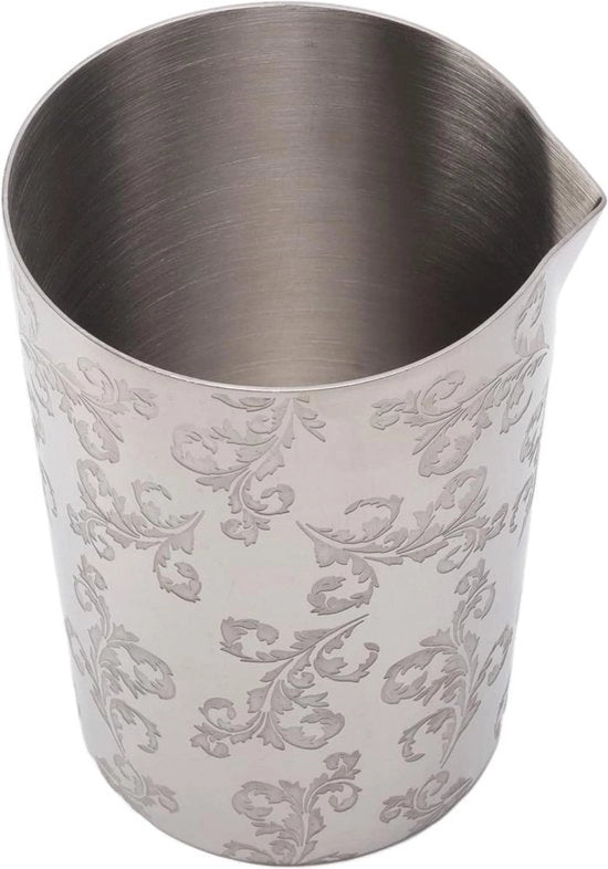 Cocktail Shaker in Acciaio Inossidabile con Isolamento Termico e Disegno Gravato per Bar e Bartending.