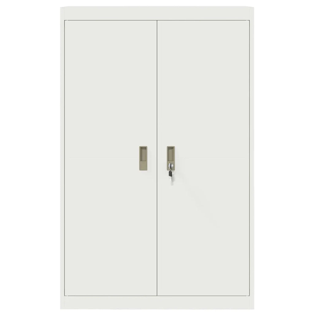 Armadio Bianco 90 x 40 x 140 cm Acciaio