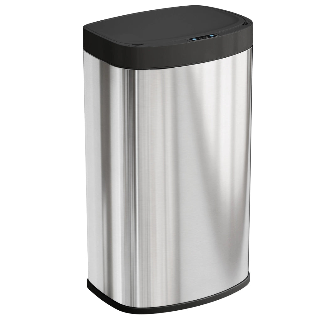 Bidone cucina 55L ¨C zephmum ¨C acciaio inossidabile 38x28,5x69cm