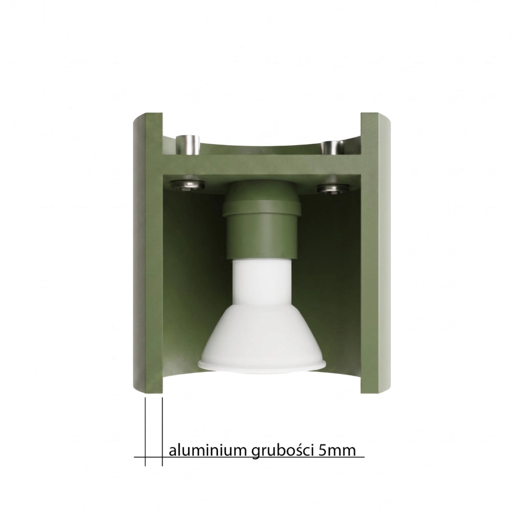 Applique ORBIS 1 verde oliva