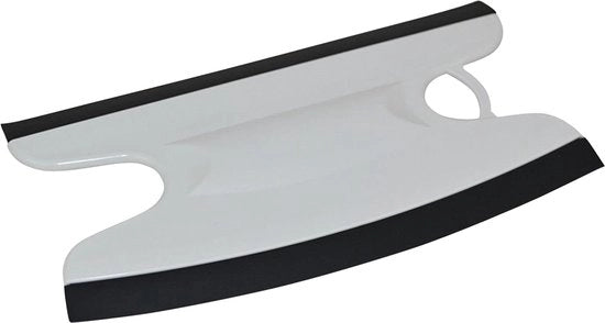 Vigilanza d'angolo per cabine docce, rettangolare e rotonda, Made in Germany, colore: bianco