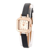 Orologio da donna - Modo - Quadrato piccolo - Dial - Nero - Cinturino PU - Analogico - Adulto - Classico
