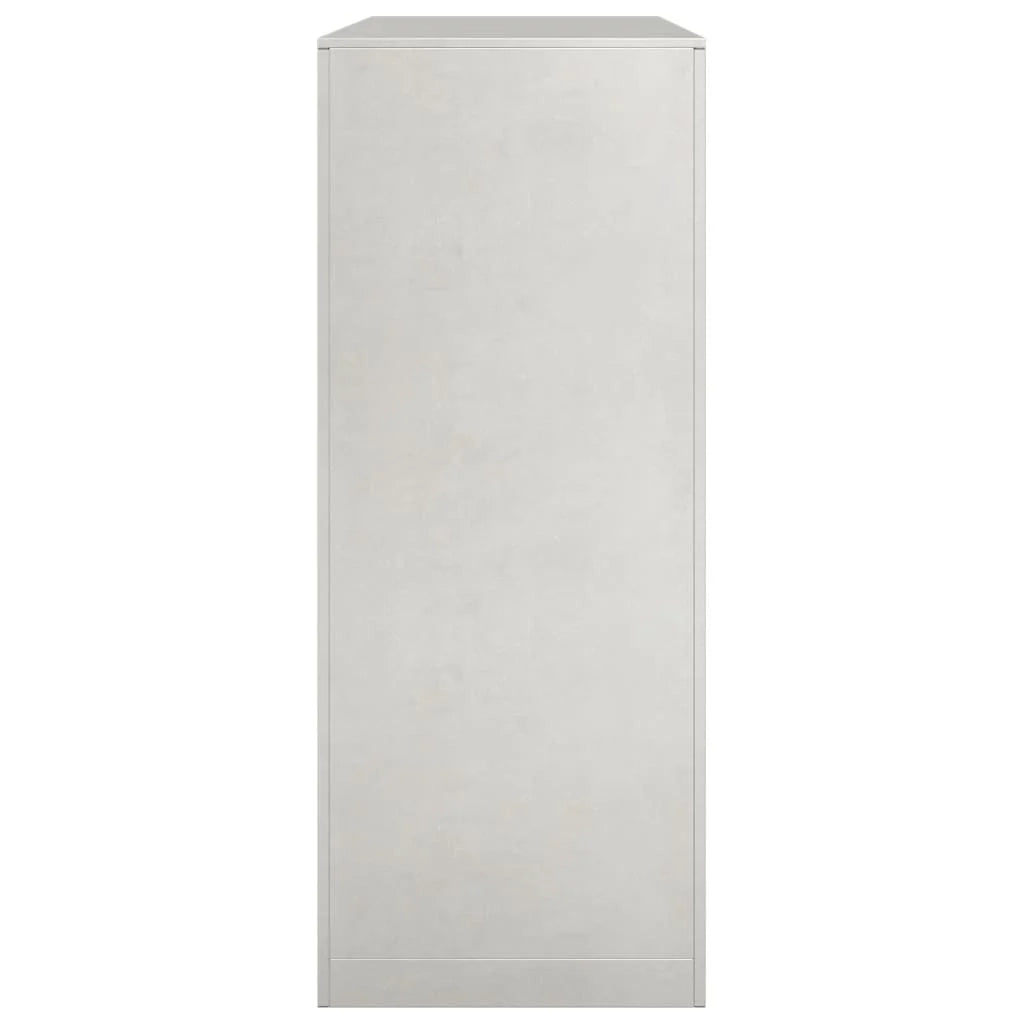 Portalegna 100 x 40 x 100 cm in acciaio inox marrone 02_0043690