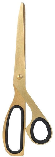 Scaletta per stoffa - Asimmetrica - Manico comodo - Nero e oro - Scaletta in acciaio inossidabile - Prodotto per hobby - P