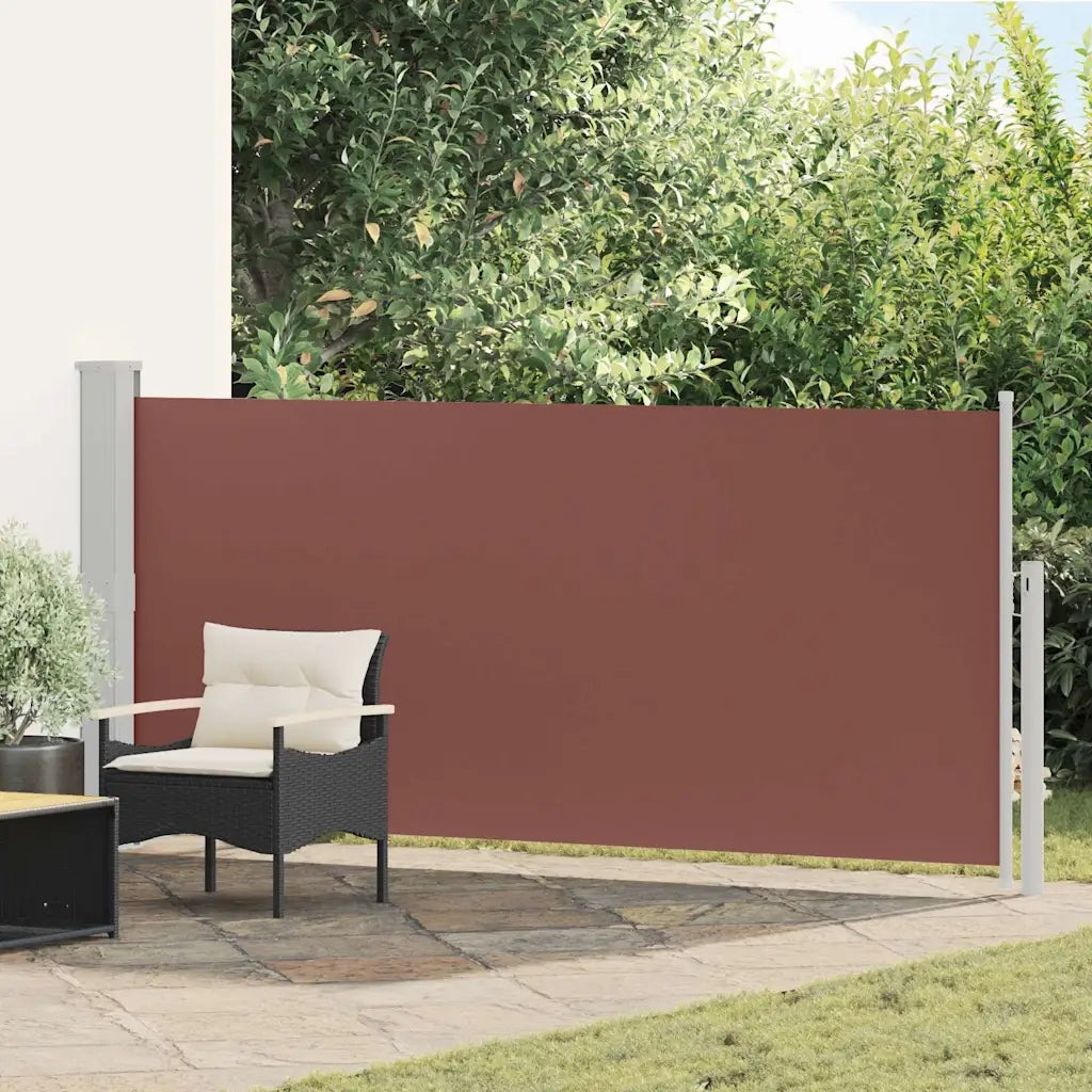 Tenda da Sole Laterale Retrattile 140 x 300 cm Marrone cod mxl 25112