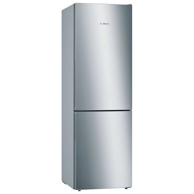 Bosch Serie 6 KGE36ALCA Frigorifero combinato da libera installazione 186 x 60 cm Metal look ?lasse C