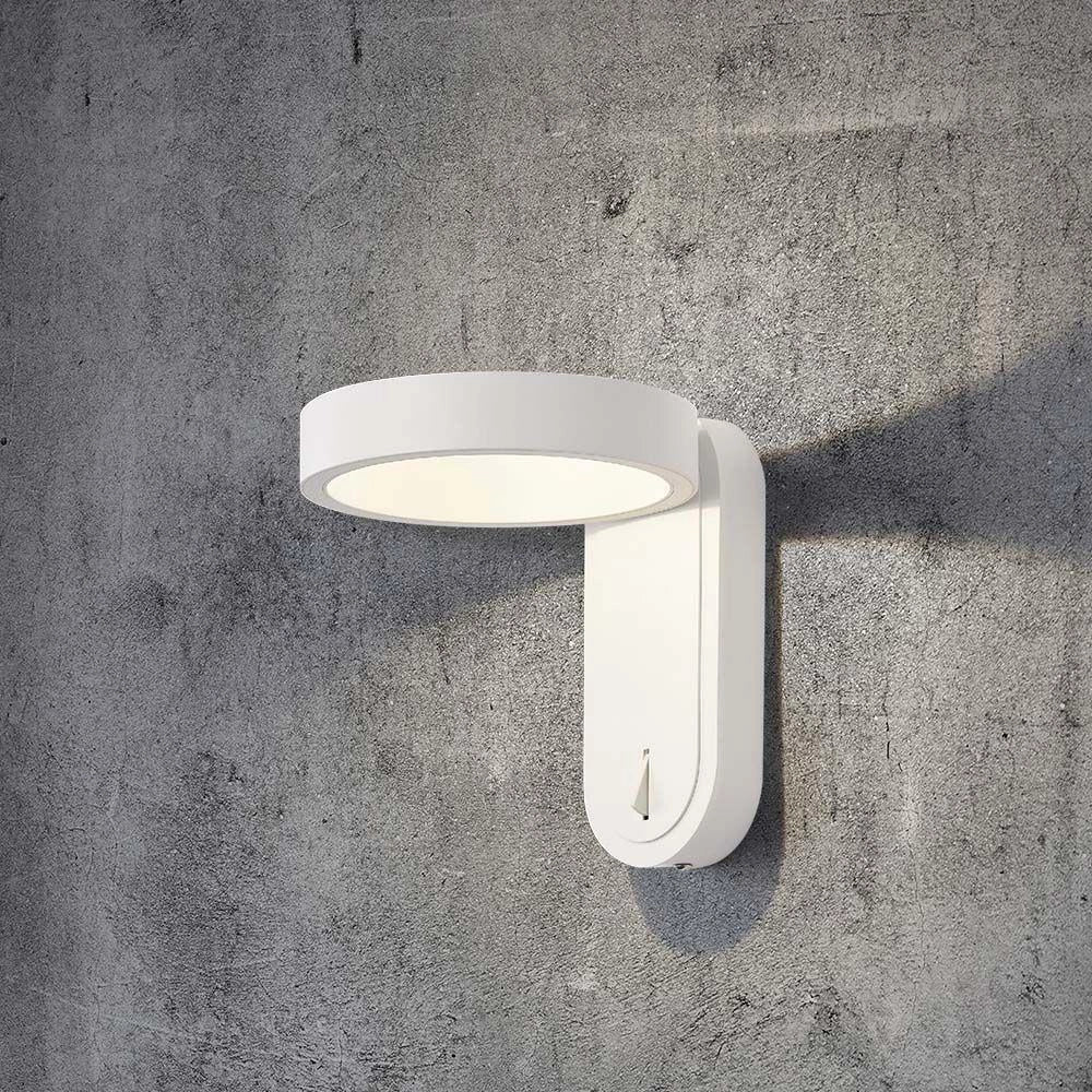 V-TAC applique LED 5W bianca 3000-4000K 600lm IP65 VT-1180
