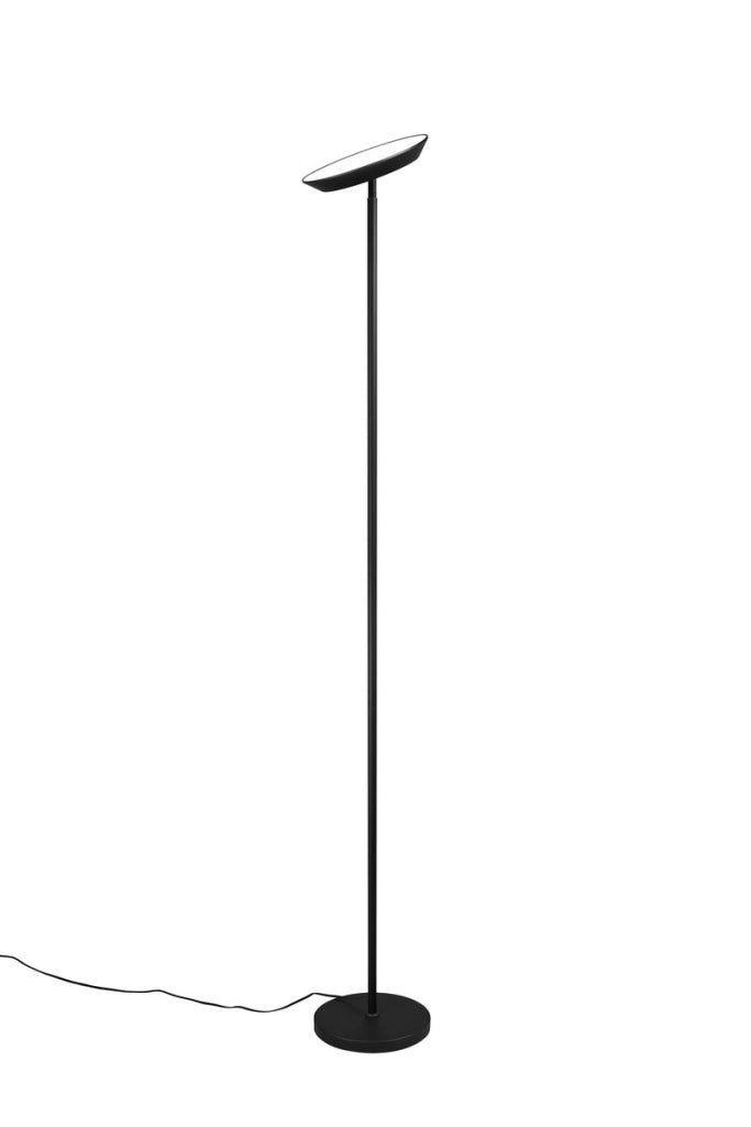 Lampada da terra SPECTER nera LED 17W touch CCT 178cm
